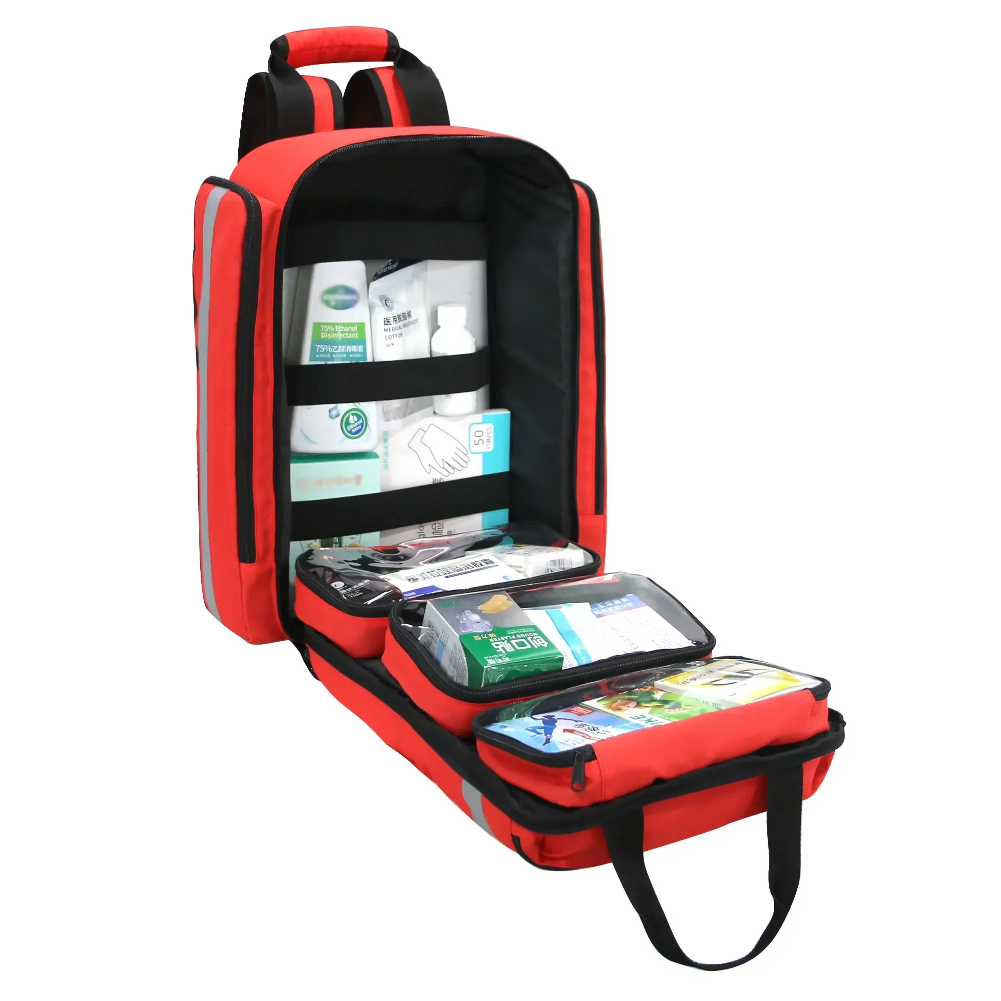 Botiquines de primeros auxilios, mochilas de rescate de gran capacidad - Imagen 4