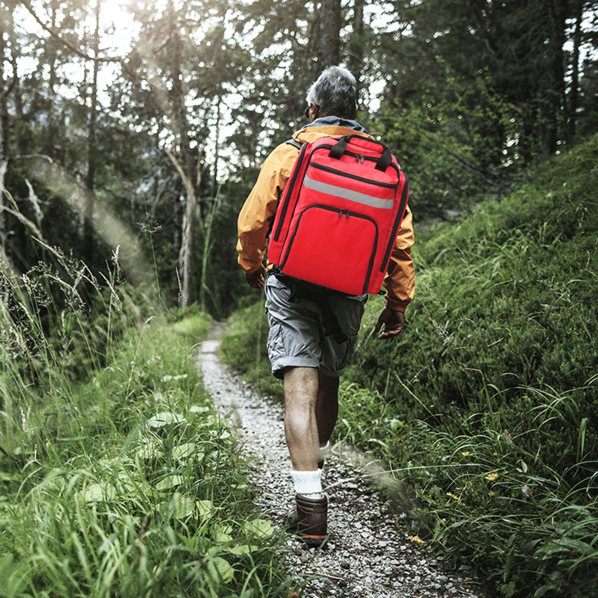 First Aid Kits Emergency Foldable Rescue Backpacks Large Capacity Sorted Storage Outdoor Camping Survival Kits Medical Kits First Aid Kits Emergency Foldable Rescue Backpacks Large Capacity Sorted Storage Outdoor Camping Survival Kits Medical Kits