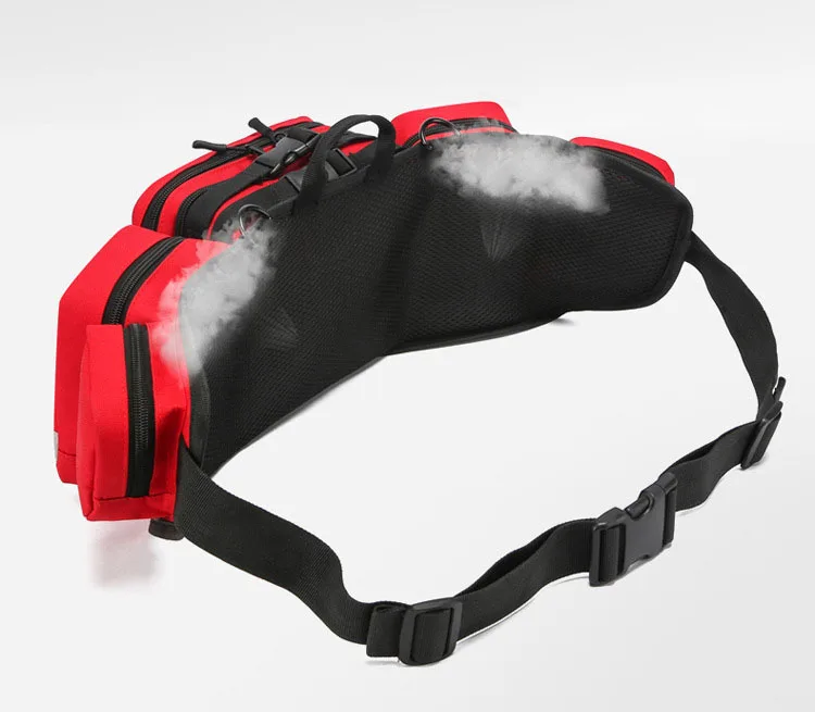 Empty Rescue Waist Bag First Aid Bag For Camping Travel Medical Storage Medical Organizer Outdoor Emergency Survival Running