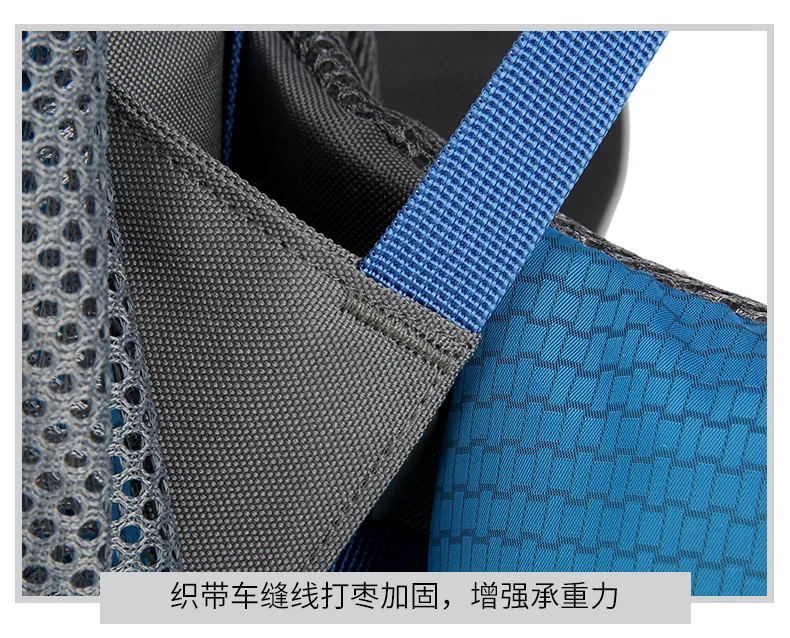 80L Mountaineering Bag,Large Capacity Rainproof Wear-Resistant Nylon Breathable,Outdoor Travel Hiking Camping Sports Backpack