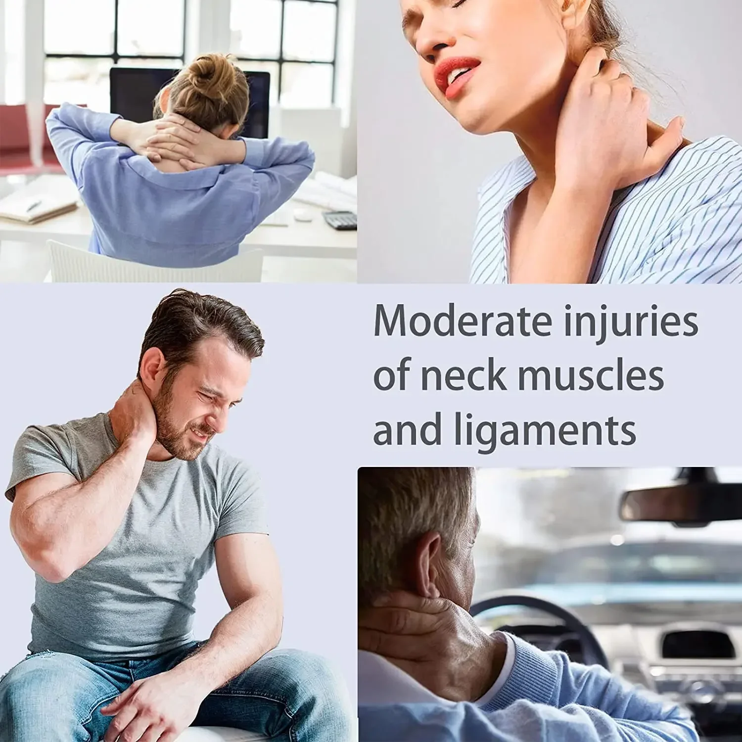 Office Worker Neck Brace Support Posture Correct Corrector Brace Neck Support Belt Cervical Collar Cervical Neck Stretcher