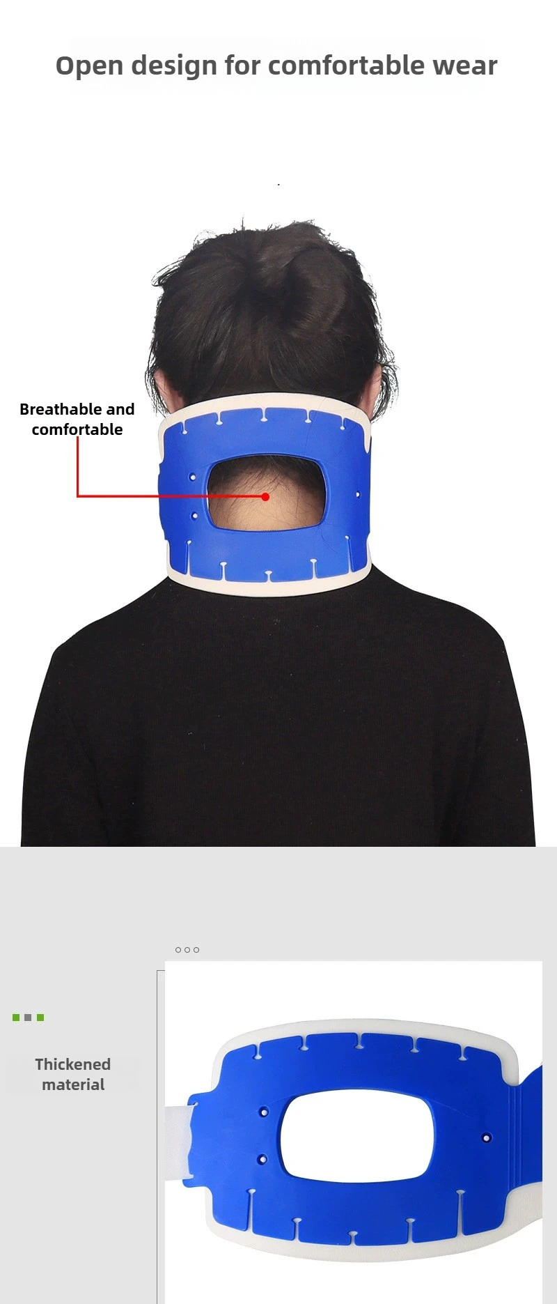 Medical Neck Collar Cervical Posture Correction Traction Support Protection Adjustable Strecher Therapy Tractor Orthosis Brace