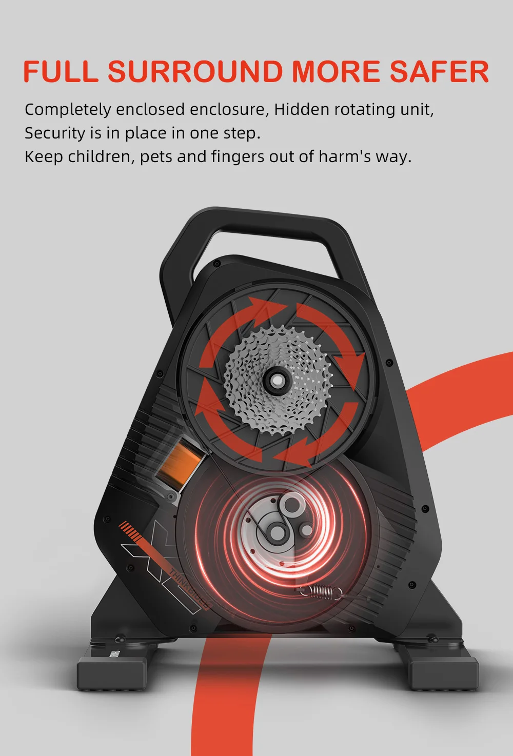 Thinkrider X2Max Smart Bike Trainer MTB Road Bicycle Built-in Power Meter home Trainer