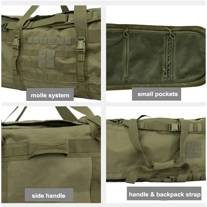 Bolso de equipaje táctica mochila 106L - Imagen 3