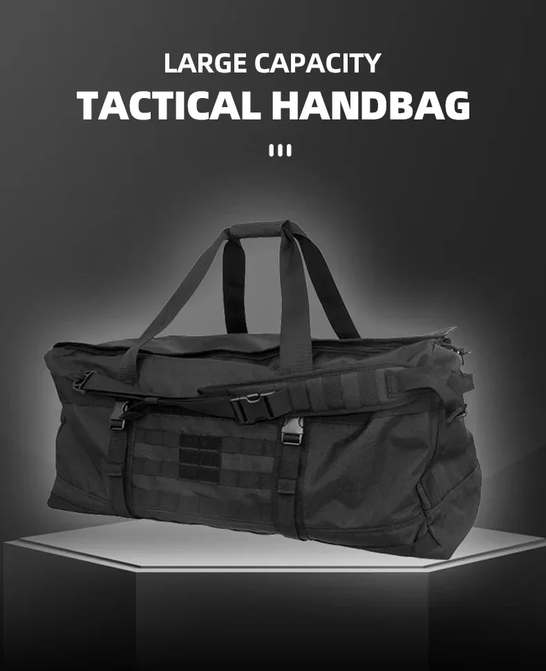 106L Luggage Duffel Bag Camping Backpack Tactical Large Bags Men's Hiking Travel Mountaineering Trip Utility Gym Weekend Duffle